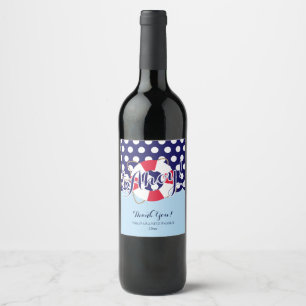 Rótulo De Garrafa De Cerveja Bonito, Ahoy! Náutico