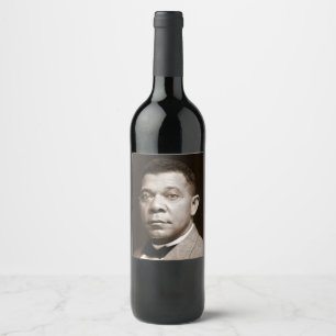 Rótulo De Garrafa De Cerveja Booker T Washington Freedman & American Educator