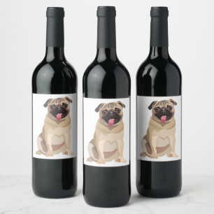 Rótulo De Garrafa De Cerveja Cachorro Engraçado Pet Lover   Presente Para O Pão