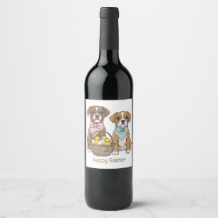 Rótulo De Garrafa De Cerveja Caninos do felz pascoa