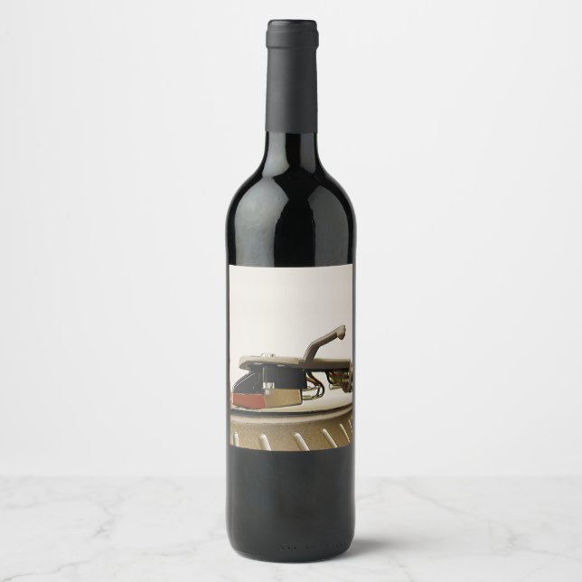 Rótulo De Garrafa De Cerveja Captura de macro do cartucho - (Frente)