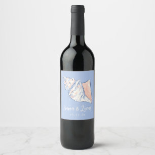 Rótulo De Garrafa De Cerveja caranguejo