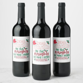 Rótulo De Garrafa De Cerveja Caros Papais noeis