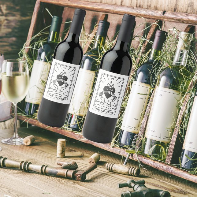 Rótulo De Garrafa De Cerveja Cartões de Tarot | CHÁ DE PANELA | Casamento | Mod (Criador carregado)