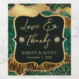 Rótulo De Garrafa De Cerveja Casamento de Agitação Selvagem Selvagem Selvagem V