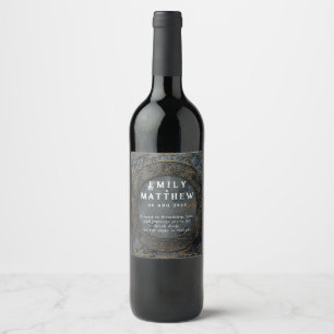 Rótulo De Garrafa De Cerveja Casamento de Fantasia de Splendor Anão
