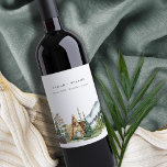 Rótulo De Garrafa De Cerveja Casamento de Madeira com pinheiro de montanha rust<br><div class="desc">Coleção de Tema de Madeira da Floresta Russa. - É um elegante roteiro aquarela Ilustração de Floresta de Pinheiros de Montanha Perfeito para o seu casamento e festas de destino do País. É muito fácil personalizar, com seus detalhes pessoais. Se você precisar de outro produto ou personalização correspondente, por gentileza,...</div>