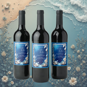 Rótulo De Garrafa De Cerveja casamento de vibe na costa azul