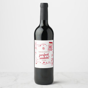 Rótulo De Garrafa De Cerveja Casamento Perfeito Coquette Chá de Noiva Personali