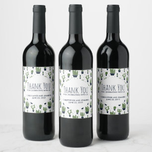 Rótulo De Garrafa De Cerveja Casamento verde escuro rústico do teste padrão d