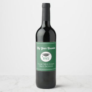 Rótulo De Garrafa De Cerveja Celebrar! Qualquer ano de rótulo de vinho da Class
