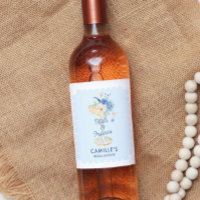 Chá de Bebê com Pétalas Azuis e Prosecco