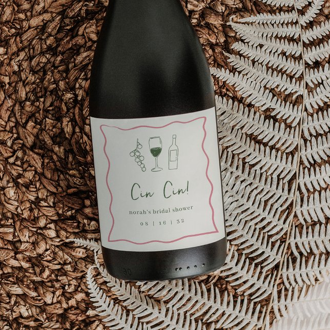 Rótulo De Garrafa De Cerveja Chá de panela Dolce Vita (Criador carregado)