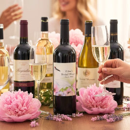 Rótulo De Garrafa De Cerveja Chá de Panela Groenlândia Anêmonas 