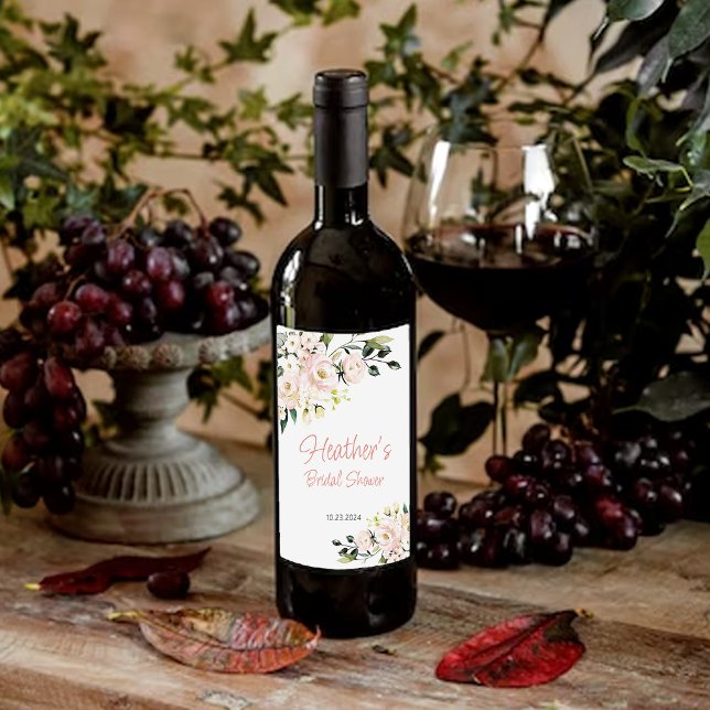 Rótulo De Garrafa De Cerveja Chá de panela RoseGold Festa de solteira (Criador carregado)