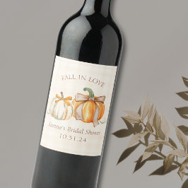 Rótulo De Garrafa De Cerveja chá de panela Russo de outono