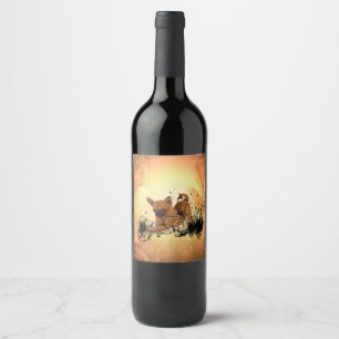 Rótulo De Garrafa De Cerveja Chihuahua pequena bonito