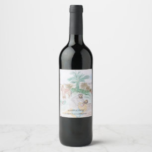 Rótulo De Garrafa De Cerveja Christian Trabalho de arte O bom samaritano