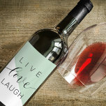 Rótulo De Garrafa De Cerveja Citação de Mensagens de Motivação Positiva do Live<br><div class="desc">Citação de Mensagens de Motivação Positiva do Live Love Laught</div>