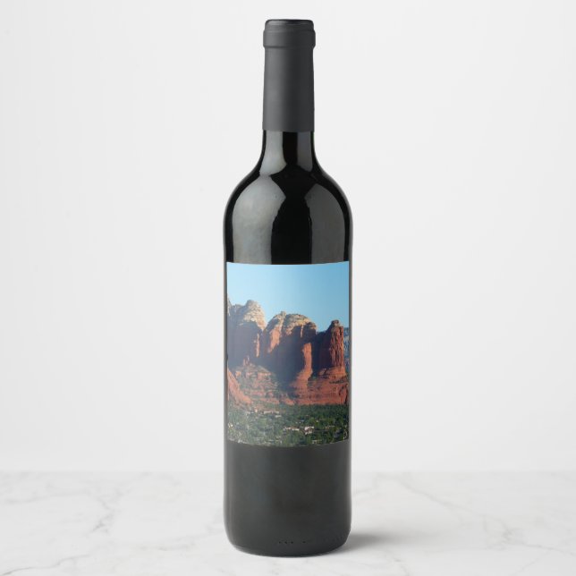 Rótulo De Garrafa De Cerveja Coffee Pot Rock I em Sedona Arizona (Frente)