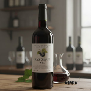 Rótulo De Garrafa De Cerveja Corrente Preta De Arranque Elegante