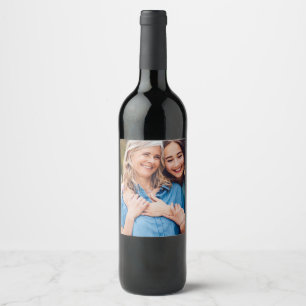 Rótulo De Garrafa De Cerveja Crie Sua Própria Foto Personalizada DIY