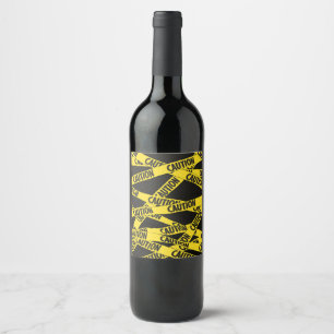 Rótulo De Garrafa De Cerveja Cuidado