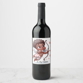 Rótulo De Garrafa De Cerveja Cupido é meu Namorados