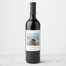 Custom Photo Wine Label