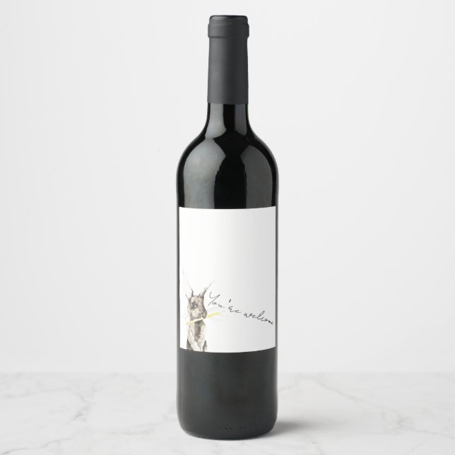 Rótulo De Garrafa De Cerveja De nada (Frente)