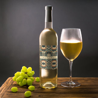 Rótulo De Garrafa De Cerveja Deco Escandinavo customizável