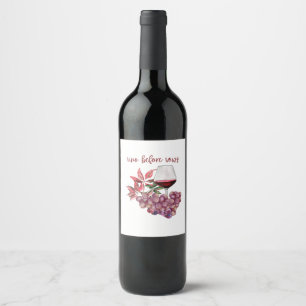 Rótulo De Garrafa De Cerveja Design de Despedida de Solteira Vino Before Vows