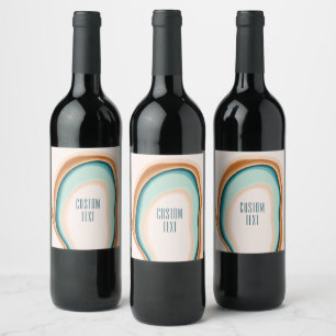 Rótulo De Garrafa De Cerveja Design personalizado de arte suave