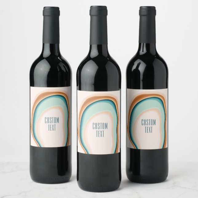 Rótulo De Garrafa De Cerveja Design personalizado de arte suave (Garrafas)