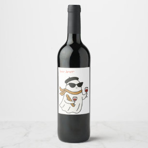 Rótulo De Garrafa De Cerveja Dia de as Bruxas engraçado Boo Jour Trick ou Trein