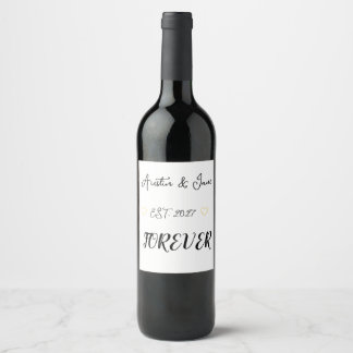 Rótulo De Garrafa De Cerveja Elegante