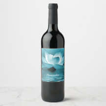 Elegante Lotus Flower Ocean Zen Yoga Personalizado