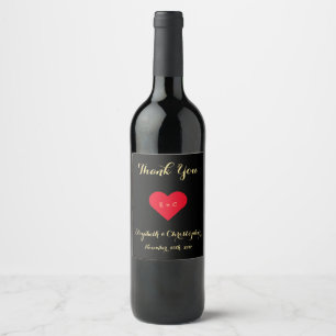 Rótulo De Garrafa De Cerveja Elegante Noivado Casamento Escrito Falso Dourado P