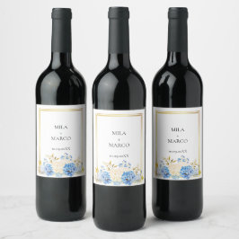 Rótulo De Garrafa De Cerveja Elegante Rótulo de Vinho Deco Dourado