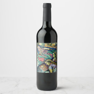 Rótulo De Garrafa De Cerveja Enceladus