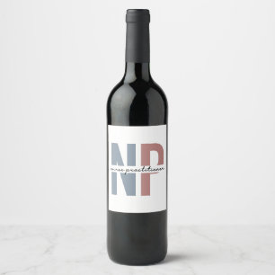 Rótulo De Garrafa De Cerveja Enfermeiro Praticante NP ofertas de valorização 