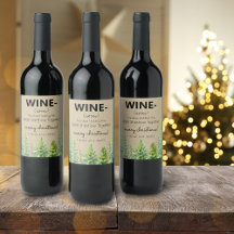 Engraçado 2024 Vinho-Cola Nos Segurando Pinheiros 