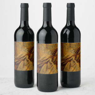 Rótulo De Garrafa De Cerveja Estátua da Liberdade