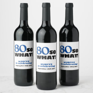 Rótulo De Garrafa De Cerveja Etiópia simples moderna - 70 de Aniversário - R