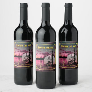 Rótulo De Garrafa De Cerveja Étiquette Pour Bouteilles De Vin lot d'étiquettes