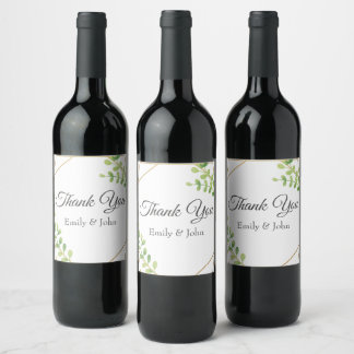 Rótulo De Garrafa De Cerveja Favor de garrafa de vinho obrigado