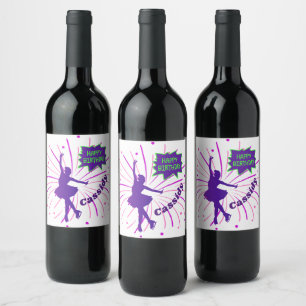 Rótulo De Garrafa De Cerveja Feliz Aniversário da Figura Personalizada