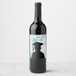 Rótulo De Garrafa De Cerveja Feliz Dia dos Graduações