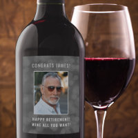 Feliz Vinho De Aposentação Tudo O Que Você Quer Pe