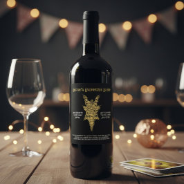 Rótulo De Garrafa De Cerveja Festa de Bachelorette Tarot Mística